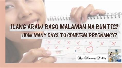 paano malaman kung buntis